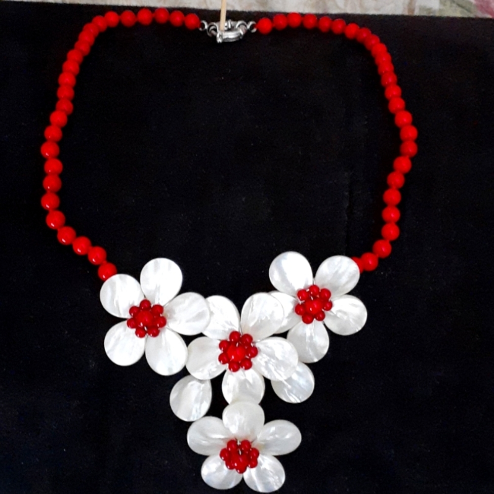 Handmade vintage necklace